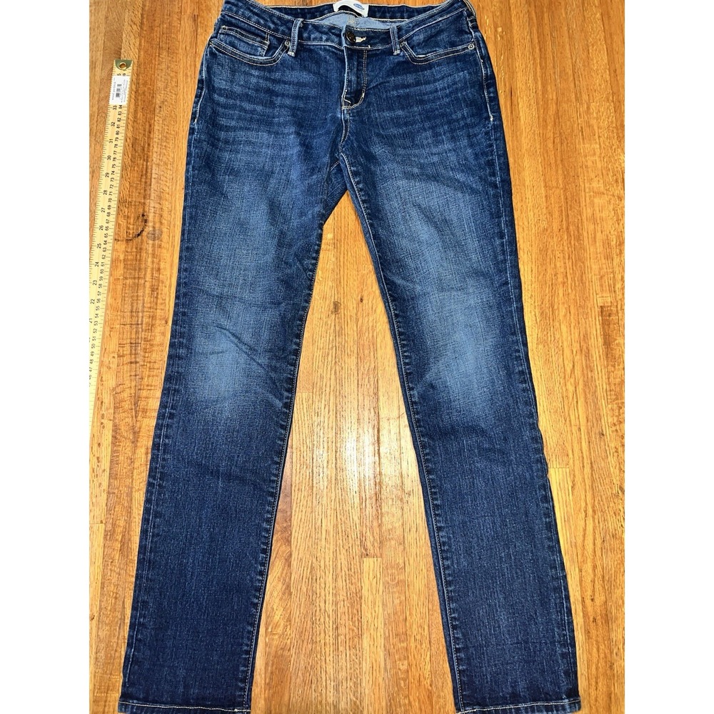 Old Navy Women Original Straight Denim Blue Jeans Size 0 Regular